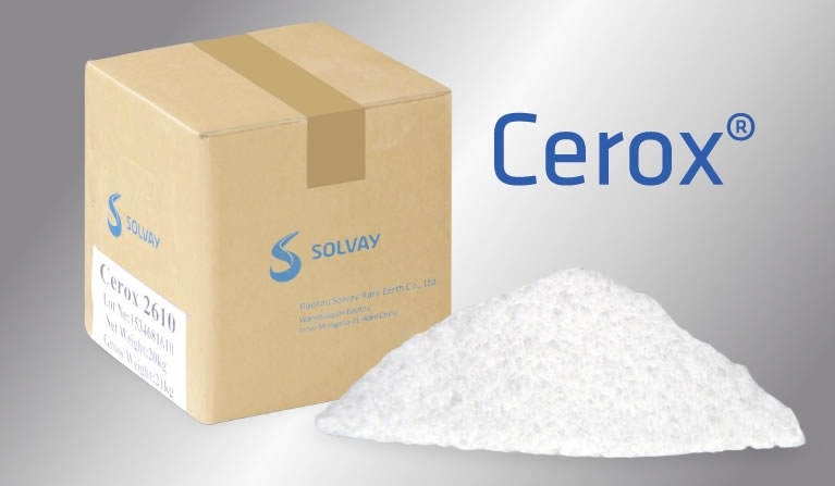 Óxido de Cerio - Solutecglass